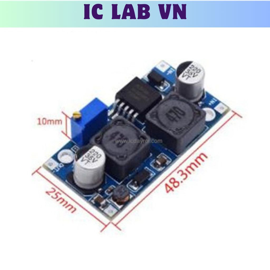 Mạch Ổn Áp Buck Boost DC-DC XL6009 3A 32V Ic Lab VN