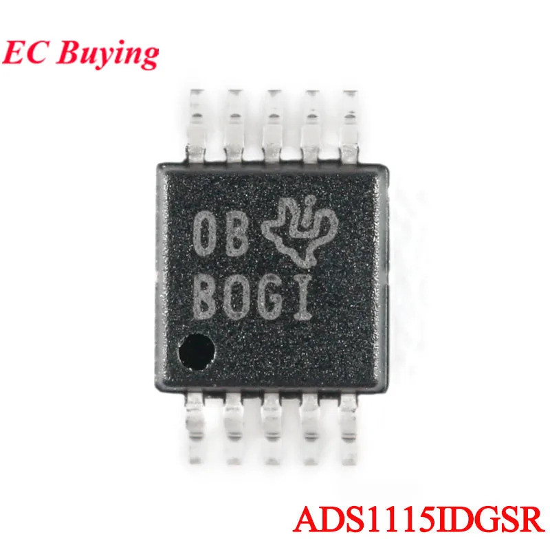 5 Cái / 1 Cái ADS1115 ADS1115IDGSR VSSOP-10 ADS1115IDGST 16-bit Bộ Chuyển Đổi Analog Sang Kỹ Thuật S