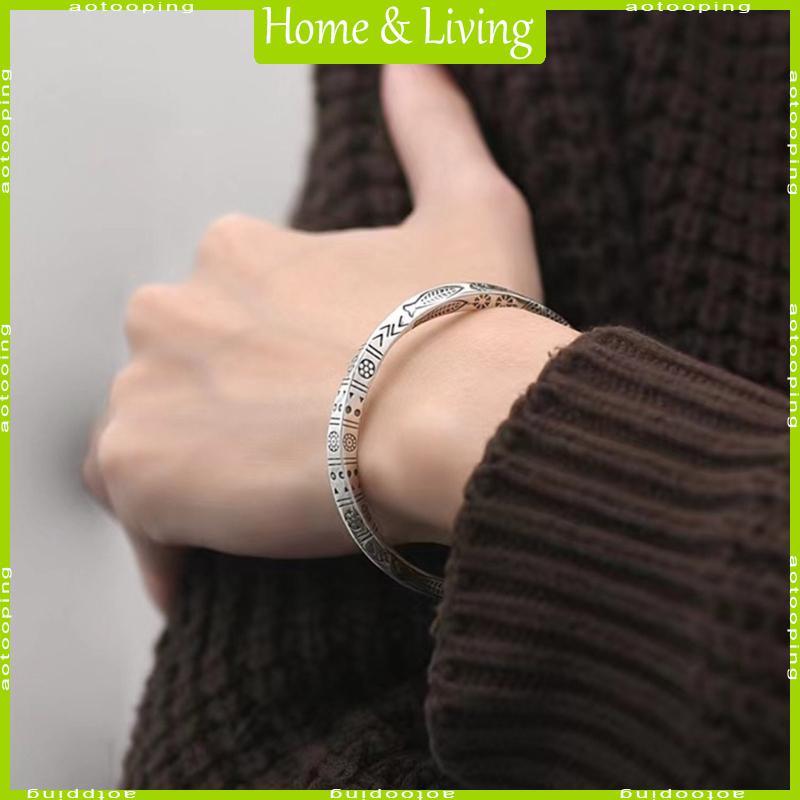 Vòng tay vòng tay AOTO Cuff Xoắn Mobius - Vòng tay dây đeo cổ tay mở