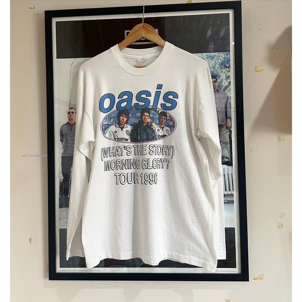 Oasis Áo Thun Dáng Dài Taypunk Với Họa Tiết Band Nhạc, Phù Hợp Quá Khổ Nam Nữ