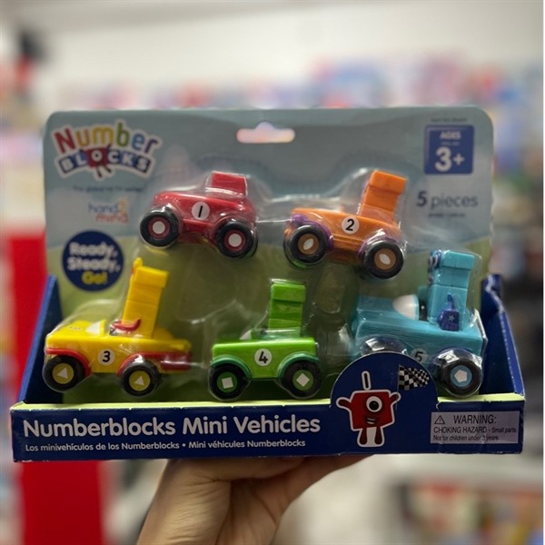 95405 Đồ chơi học toán Numberblocks mô hình xe cho bé từ 3 tuổi