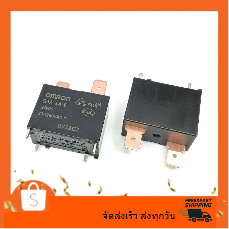 RELAY Reray G4A-1A-E 5VDC 12VDC 24VDC 4 Chân In Hình Từ Sản Phẩm Thật Mới