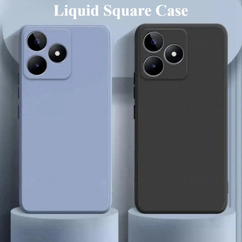 Dành Cho Realme 14T 13 12 C71 C75 C67 C65 C61 C63 C30s C33 C35 GT 7 Pro Plus Cao Su Vuông Lỏng Silic