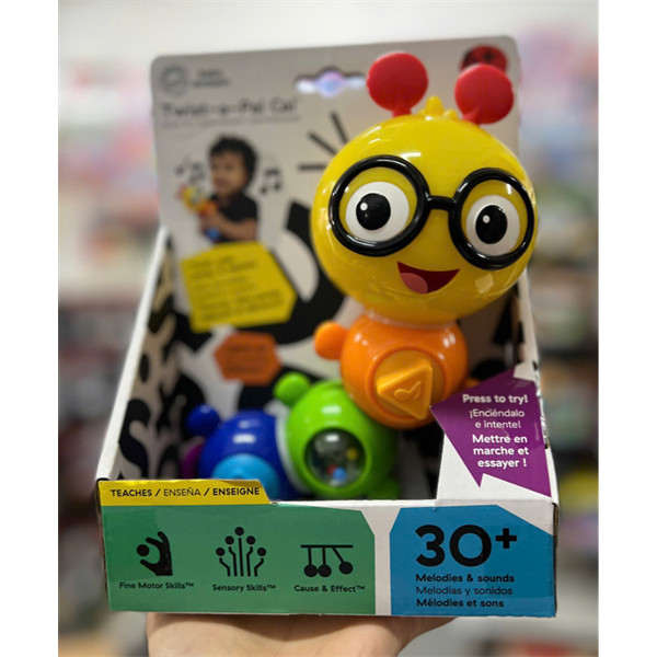 Baby Einstein Twist-a-Pal Cal Sensory Toy - 6-36m