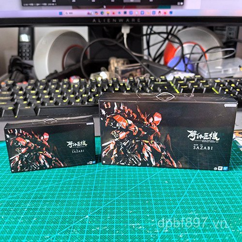 Hộp Giấy Thu Nhỏ Người Lính Cảnh Đạo Cụ Gundam Tháo Rời Thủ Công SAZABI SAZABI Hộp Giấy Không Đồ Chơ