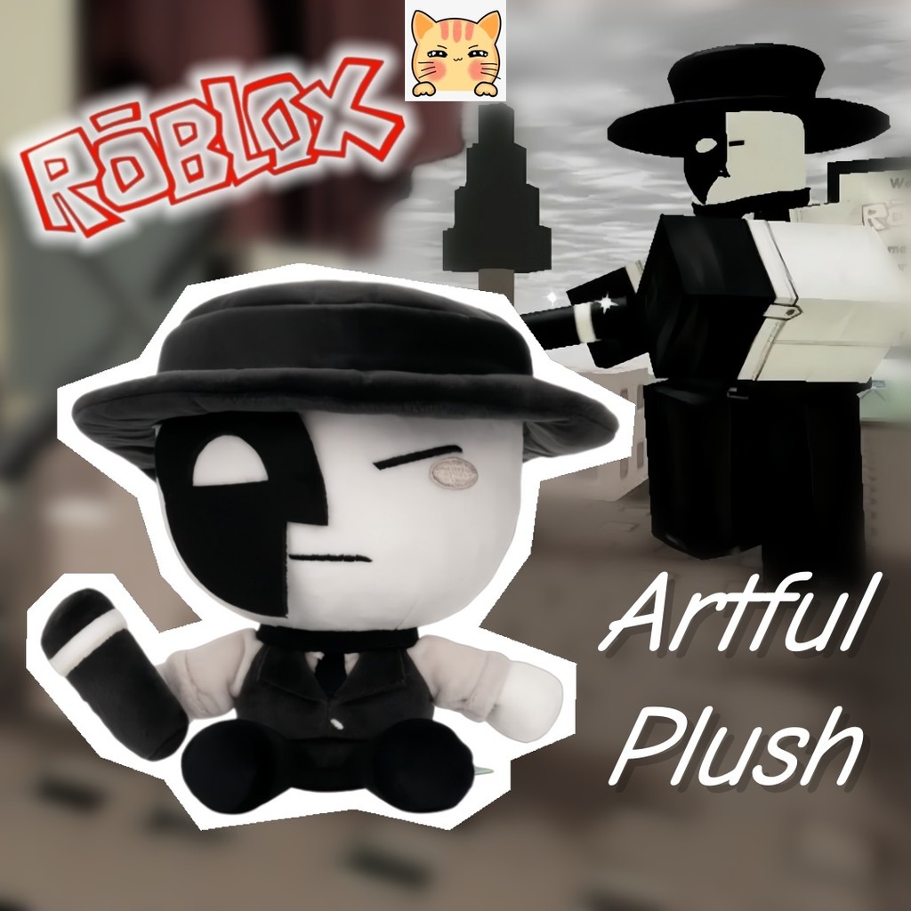BCT✨Roblox sang trọng✨25cm Đồ chơi nhồi bông nghệ thuật Roblox Die of Death Búp bê nhồi bông nghệ th