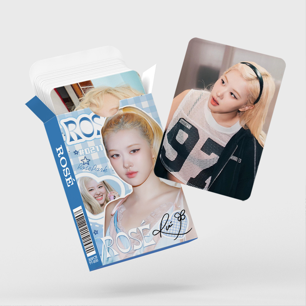 30 Chiếc BP ROSE DEADLINE World Tour Lomo Cards Nhảy DDU-DU SINH HỒNG ALBUM KILL BÌNH YÊU NÀY Bưu Th