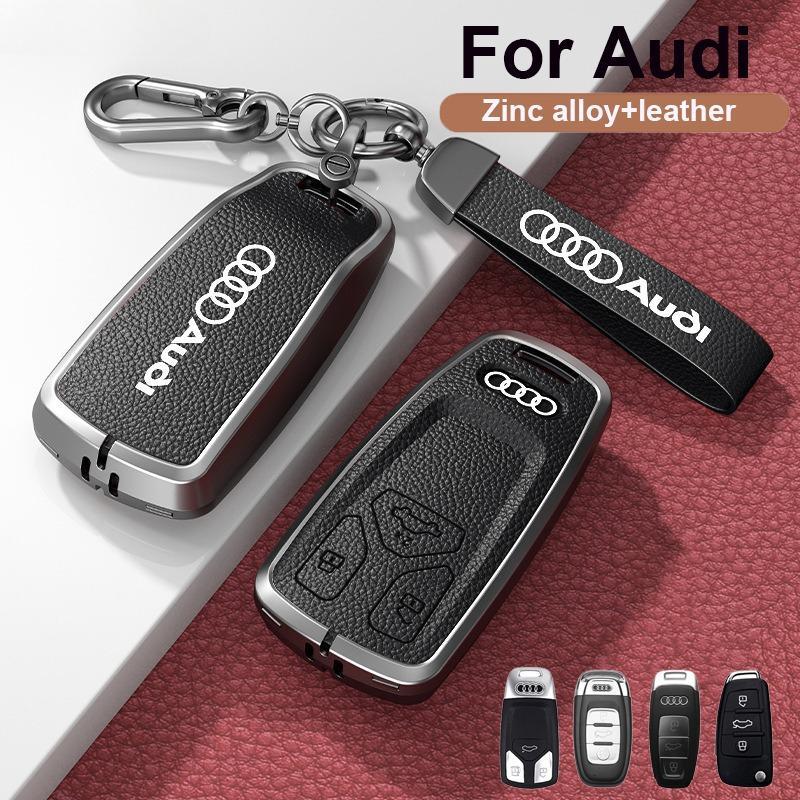 Ốp Chìa Khóa Ô Tô Cho Xe Audi S5 A4 Q8, Q7, Q5, A3, TT, A6, SQ5, R8, A7, A8, E-Tron, A3, Q7, SQ7, S7