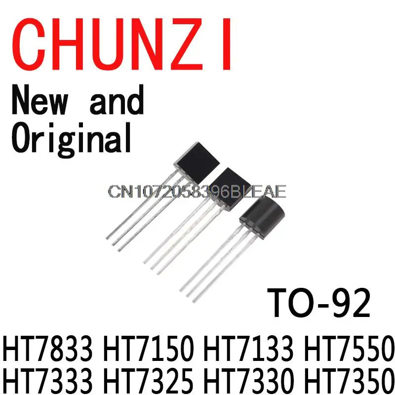 10 CÁI TO-92 7833A-1 HT7833A-1 HT7333-1 HT783-1 HT7550-1 HT7833A HT7833 HT7133 HT7550 HT7333 HT7325 