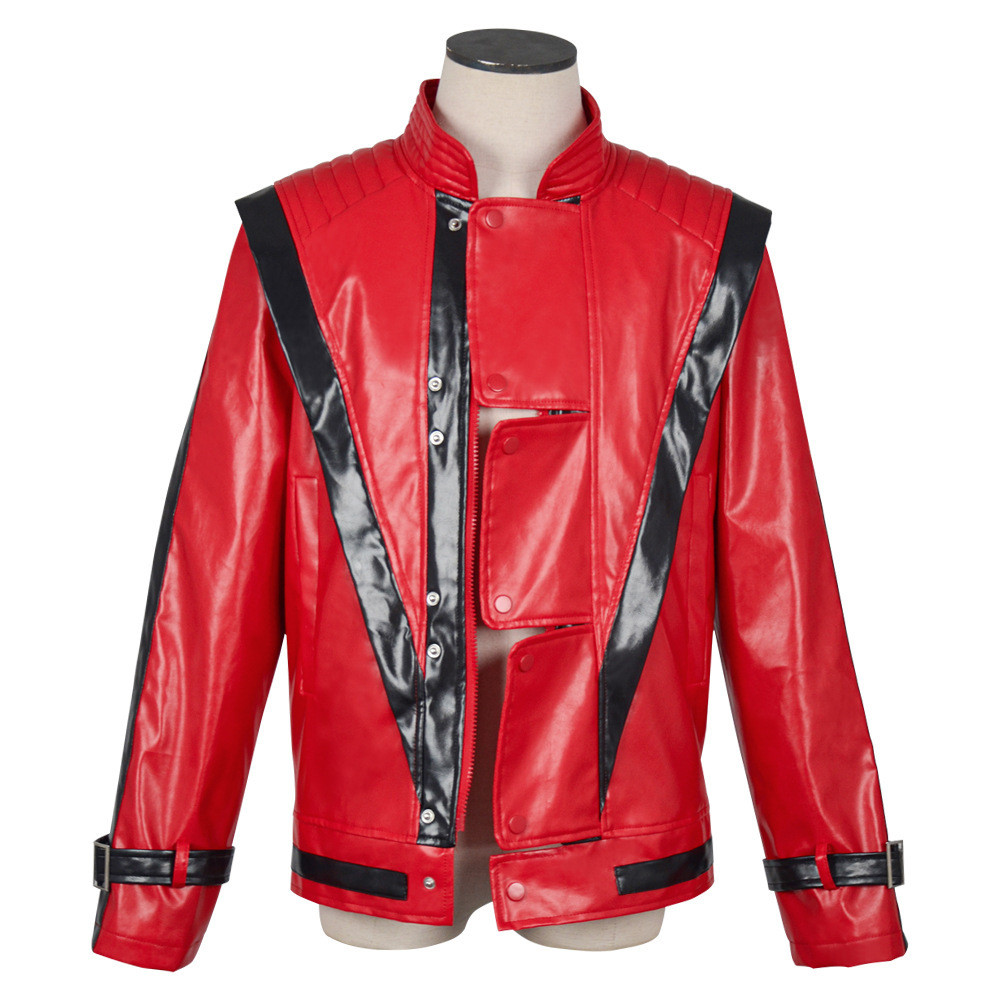 Michael Jackson Cosplay Da Đỏ Trang Phục Hóa Trang Halloween