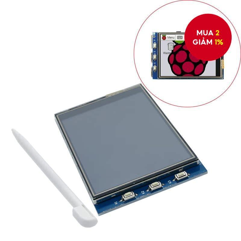 Màn hình cảm ứng LCD 3.2 inch cho Raspberry Pi 3 B B+ mới