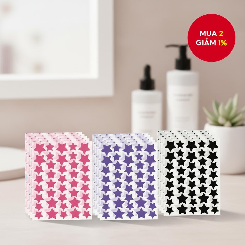 40 miếng dán mụn mặt, miếng dán chấm hydrocolloid che phủ mụn và vết thâm, miếng dán mụn, bộ dụng cụ