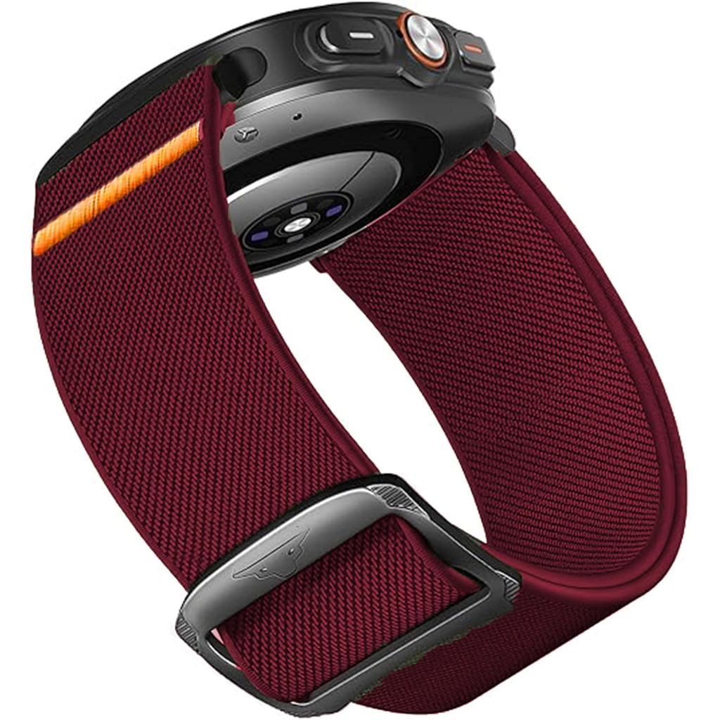 Tương thích với dây đeo Garmin Forerunner 970, Dây đeo thay thế Nylon có thể điều chỉnh co giãn nhan