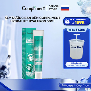  Kem Compliment Hydralift Hyaluron dưỡng ẩm phục hồi và chống lão hóa da ban đêm 50ml 
