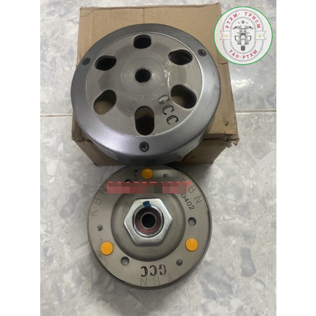 Full bộ nồi sau xe Spacy 100 (Spacy Việt Nam)