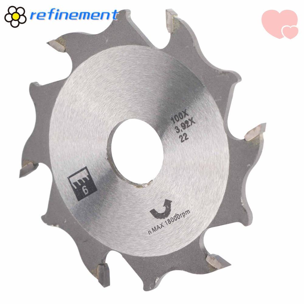 Lưỡi dao nối bánh quy tái tạo, Đường kính trong 22mm 100mm / 4Inch Tấm Joiner Blade, Độ dày thay thế