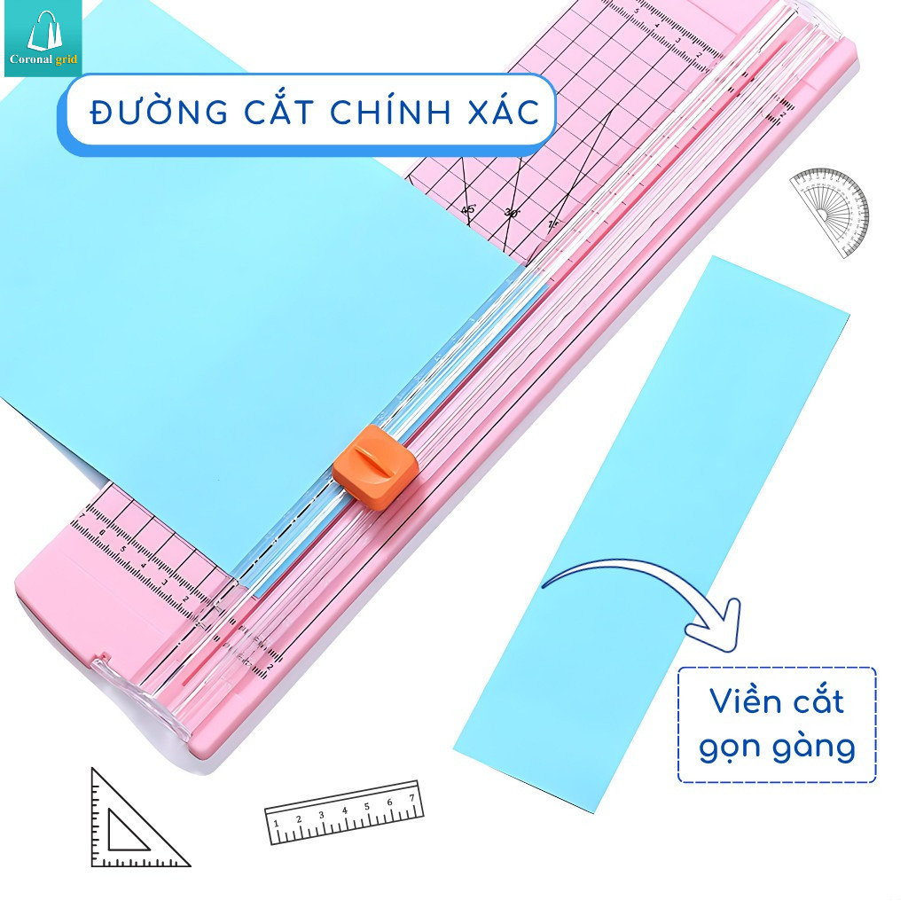 Máy cắt giấy, máy cắt giấy nhỏ, máy cắt giấy thủ công, khả năng cắt hai chiều, cắt sắc nét và nhanh.