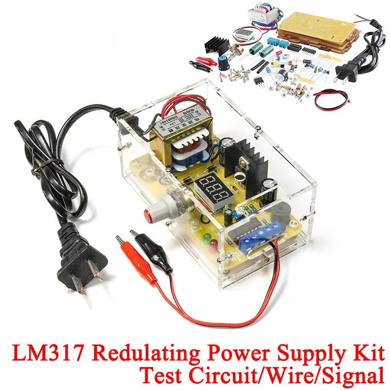Bộ DIY LM317 Có Thể Điều Chỉnh Điện Áp Điều Chỉnh 110V 220V Đến 1.25V-12.5V Mô Đun Nguồn Điện Bước X