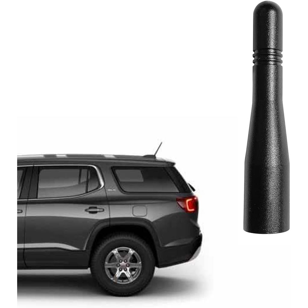 Ăng Ten Ngắn Phù Hợp Cho 2007-2025 GMC Acadia | Địa hình GMC 2010-2017 | Ăng-ten 3 inch màu đen | Ph