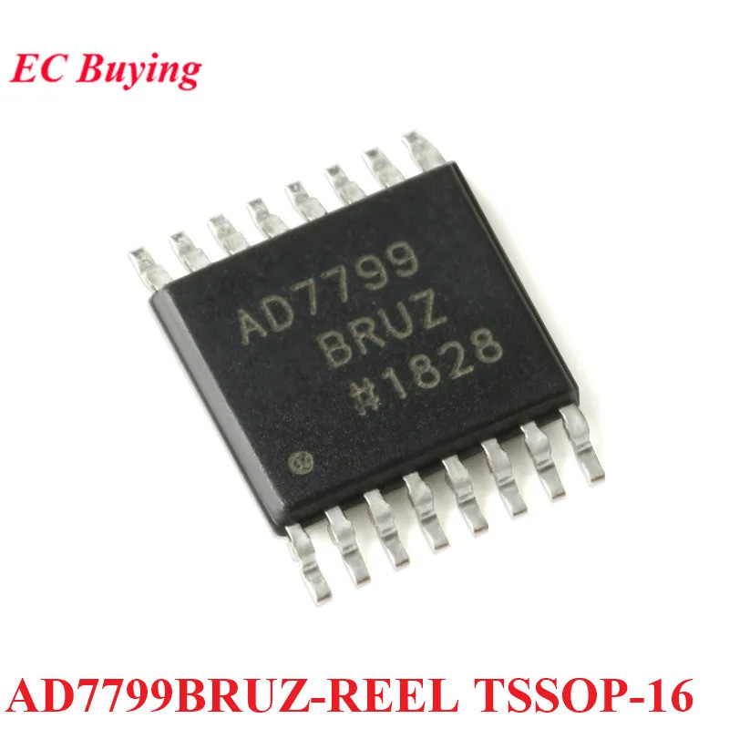 EC buying 5 Cái / 1 Cái AD7799BRUZ-REL AD7799 BRUZ AD7799B AD7799BRUZ TSSOP-16 24-bit Σ-Δ Bộ Chuyển 