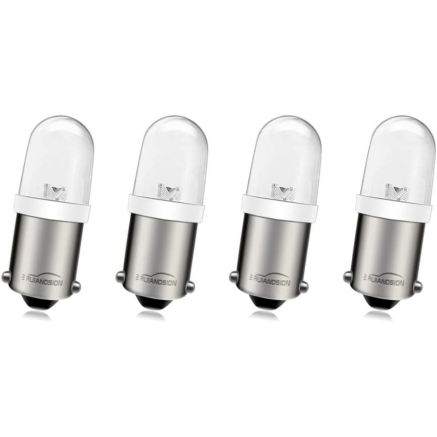 Bóng đèn LED Ruiandsion BA9S 120V AC / DC Mini Bayonet 9mm BA9s Bóng đèn thay thế cho đèn báo thí đi