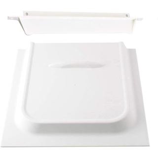 Bảng trượt cửa màn hình RV Wadoy, Bảng điều khiển cửa RV màu trắng 12 "với bộ dừng trượt Phù hợp với RV, Trailer, Camper, Motor Home, Cargo Trailer