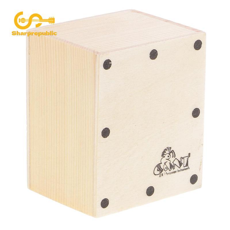 Sharprepublic Nhỏ Cajon Carring Sand Shaker Tay Mini Cầm Tay Dụng Cụ Gõ