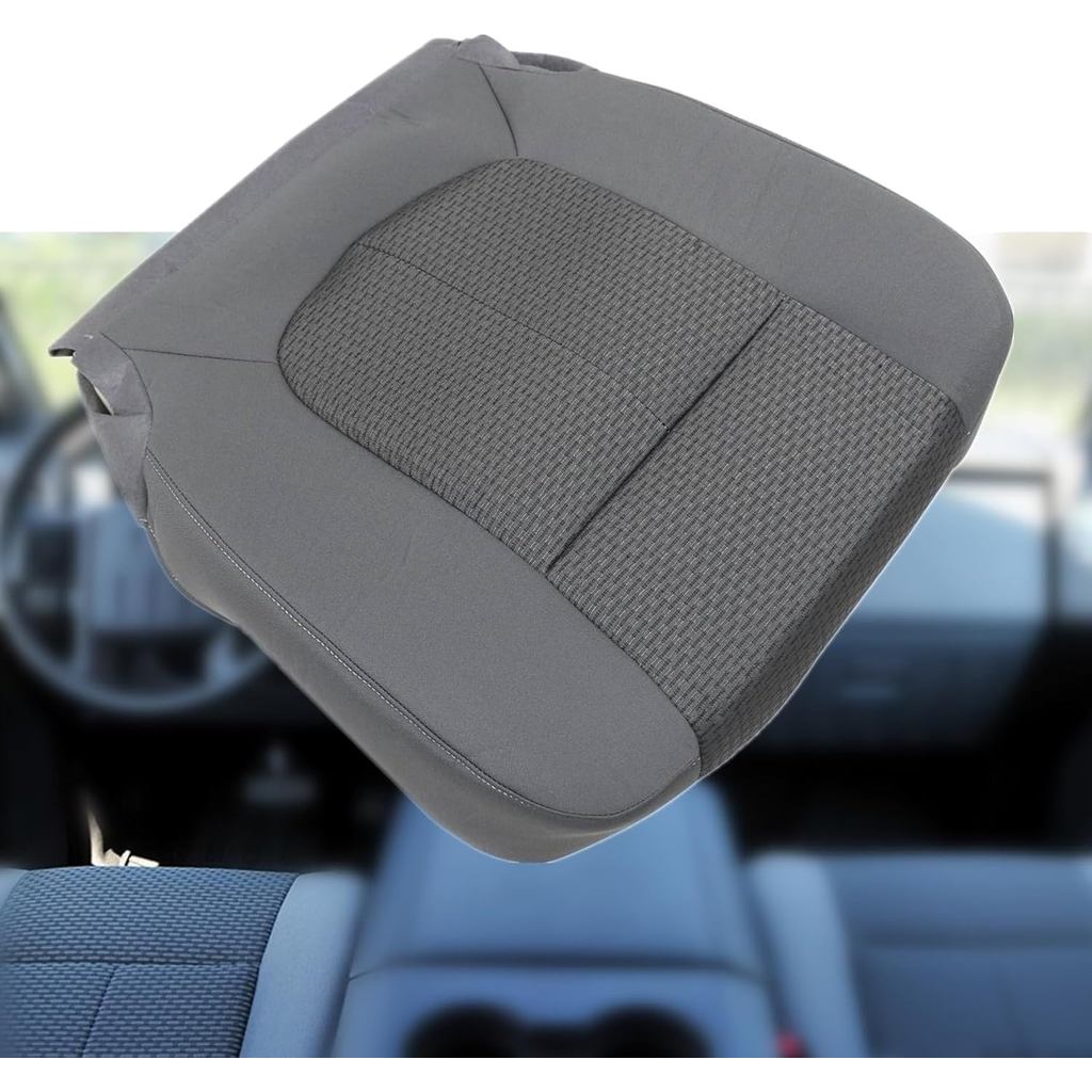 Trình điều khiển phía trước Bên dưới Vải đục lỗ Thay thế Ghế bọc thép màu xám #1S 2S hoặc 3S Tương t