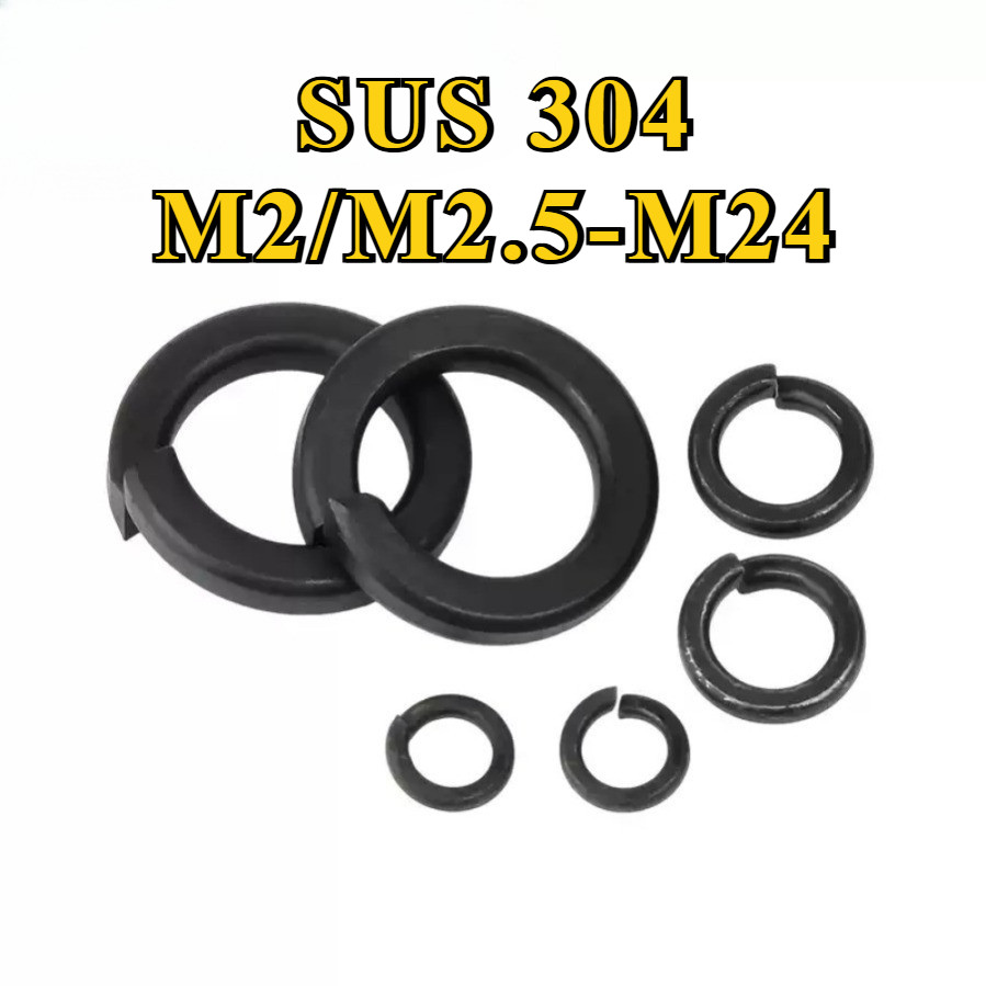 long đền vênh, Long đền ve, Long đền Inox 304 Vòng Đệm Chống Rung, Chống Tự Tháo - Cho Bulong M2 / M