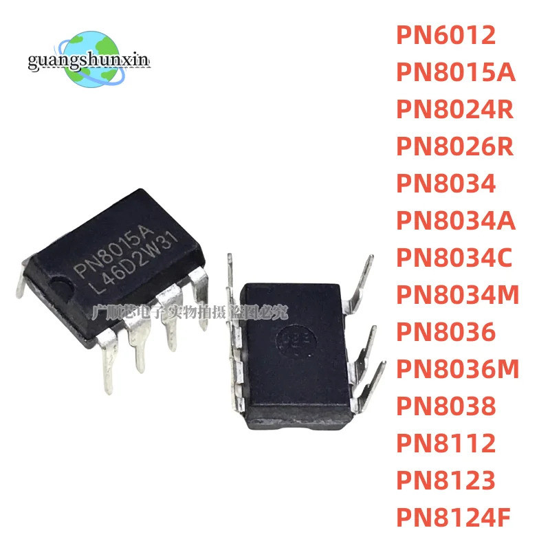 10 chiếc DIP PN60102 PN8015A PN8024R PN8026R PN8034 PN8034A PN8034C PN8034M PN8036 PN8036M PN8038 PN