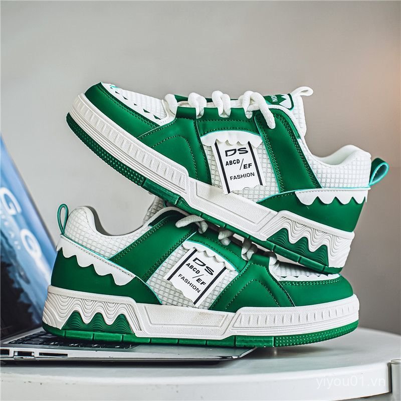 Sản Phẩm Mới Giày Nam Phong Cách Mới Mùa Hè Lưới Thoáng Khí Giày Thể Thao Hợp Thời Trang Influencer 