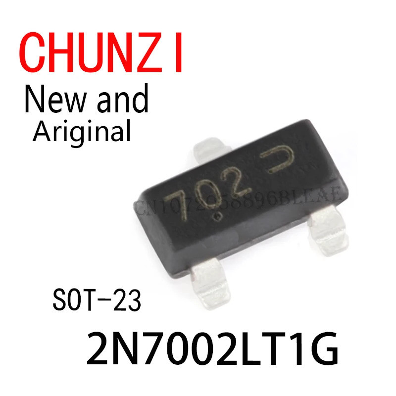 Bộ 50 Mới Và Chính Hãng SMD 2N7002 702 60 V, 115 mA MMBT7002LT1G SOT-23 2N7002LT1G Còn Hàng FDUR
