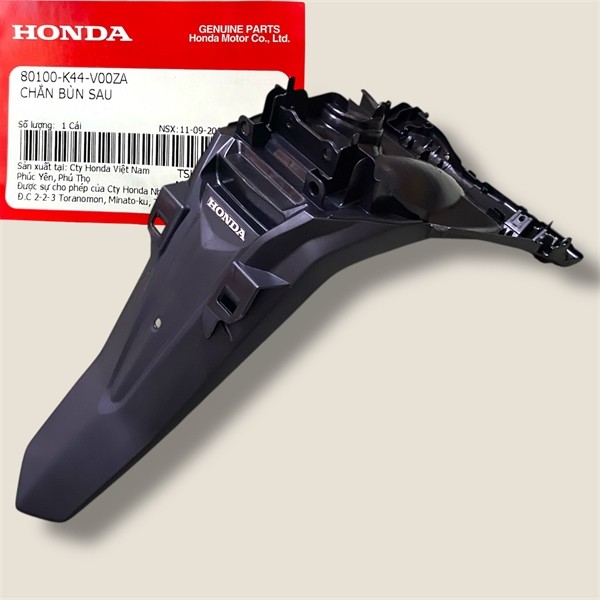 Dè chắn bùn sau (dè biển số) xe Vision 2015-2019 (80100K44V00ZA)
