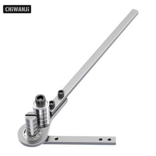 Hướng dẫn sử dụng Máy uốn kim loại Thanh thép Bender Di động đa năng Tiết kiệm nỗ lực Máy uốn góc chắc chắn cho ống đồng Ống sắt