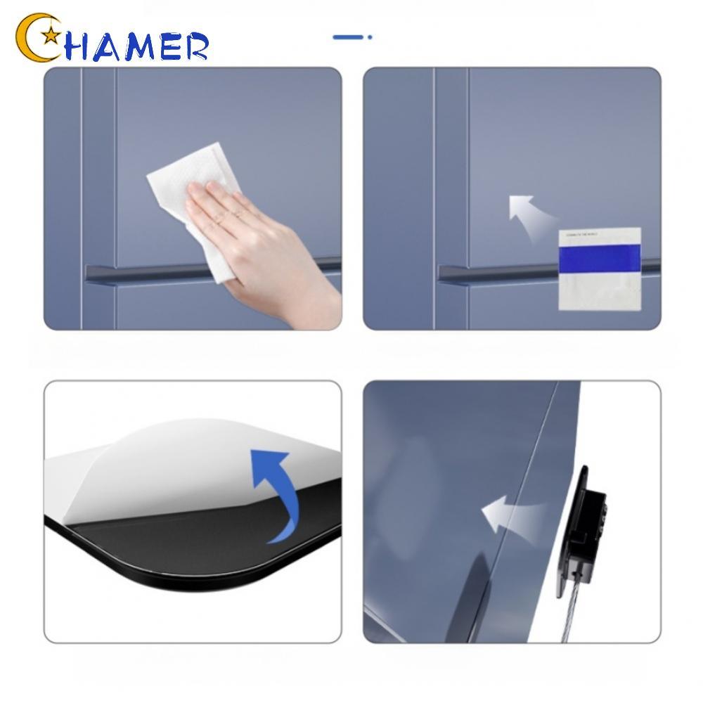 【CHAMER】High-Security Refrigerator Lock with Key: Child & Adult Safety for Mini【HomeLiving】