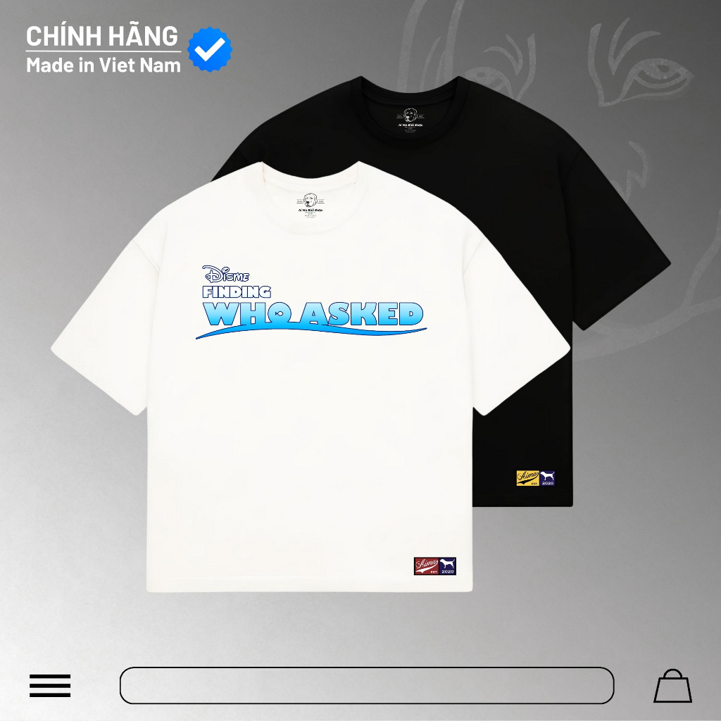 Áo Ai Mà Biết Được - Áo Thun Finding Who Asked - Form Oversize Cotton 100% Unisex Nam Nữ Mùa Hè
