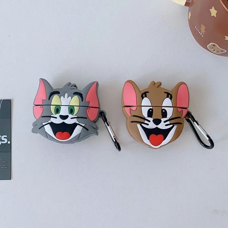 Ốp lưng tai nghe GOOOJDOQ J201 J206 J228 J229 Case Ốp Tai Nghe hộp đựng tai Họa tiết cua cá tính