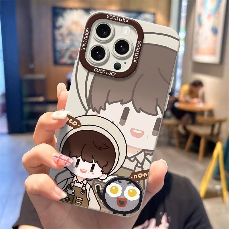 Zhou Shen Zhou Coco Zhou Han Vỏ Điện Thoại Mắt Dễ Thương Thích Hợp Cho Apple vivo Little OPPO Huawei