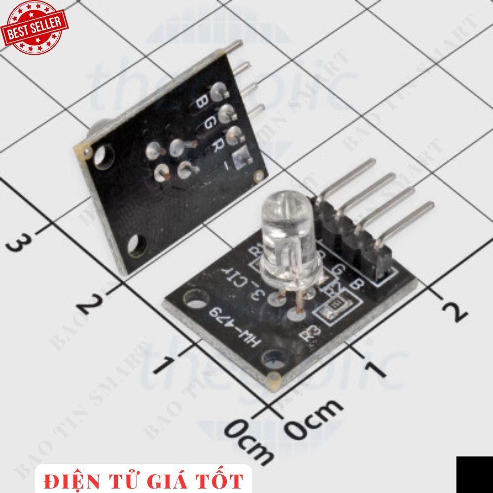 [5 Cái]- KY-016 Mạch LED RGB 5VDC Điện Tử Giá Tốt 886