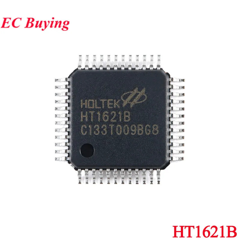 5 Cái / 1 Cái HT1621B HT1621 LQFP-48 HT 1621B TM1621 RAM Mapped 32 * 4 32x4 Bộ Điều Khiển LCD Chip I