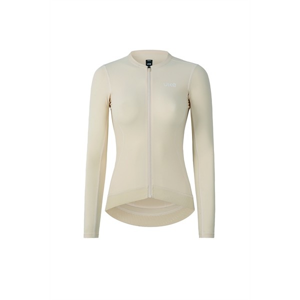 FLS027B - Áo Đạp Xe UKE Nữ Elegant Beige