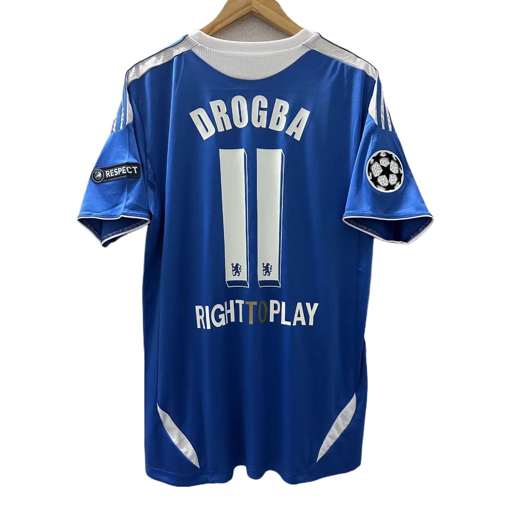 Retro 2011 / 12 Chel-s DROGBA LAMPARD TORRES Áo bóng đá sân nhà