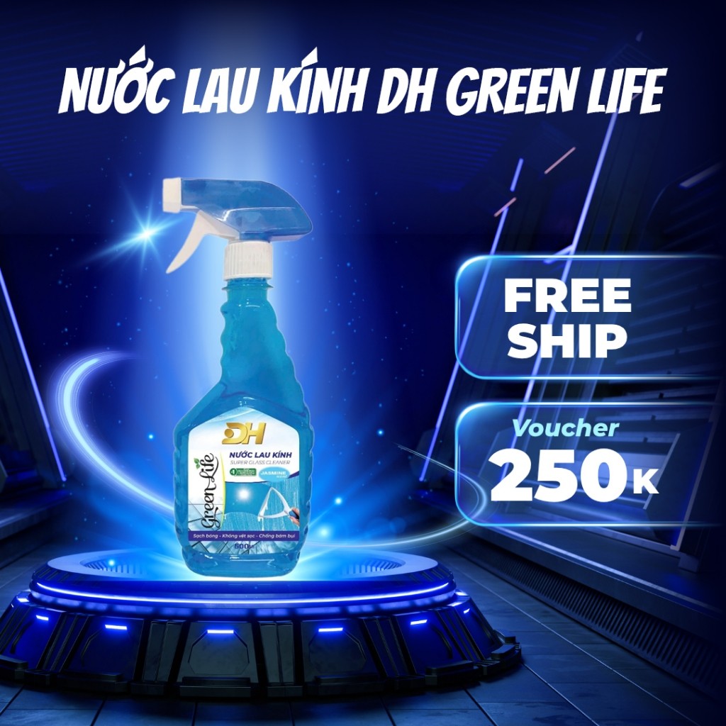 Nước Lau Kính DH GREEN LIFE – Hương JASMINE