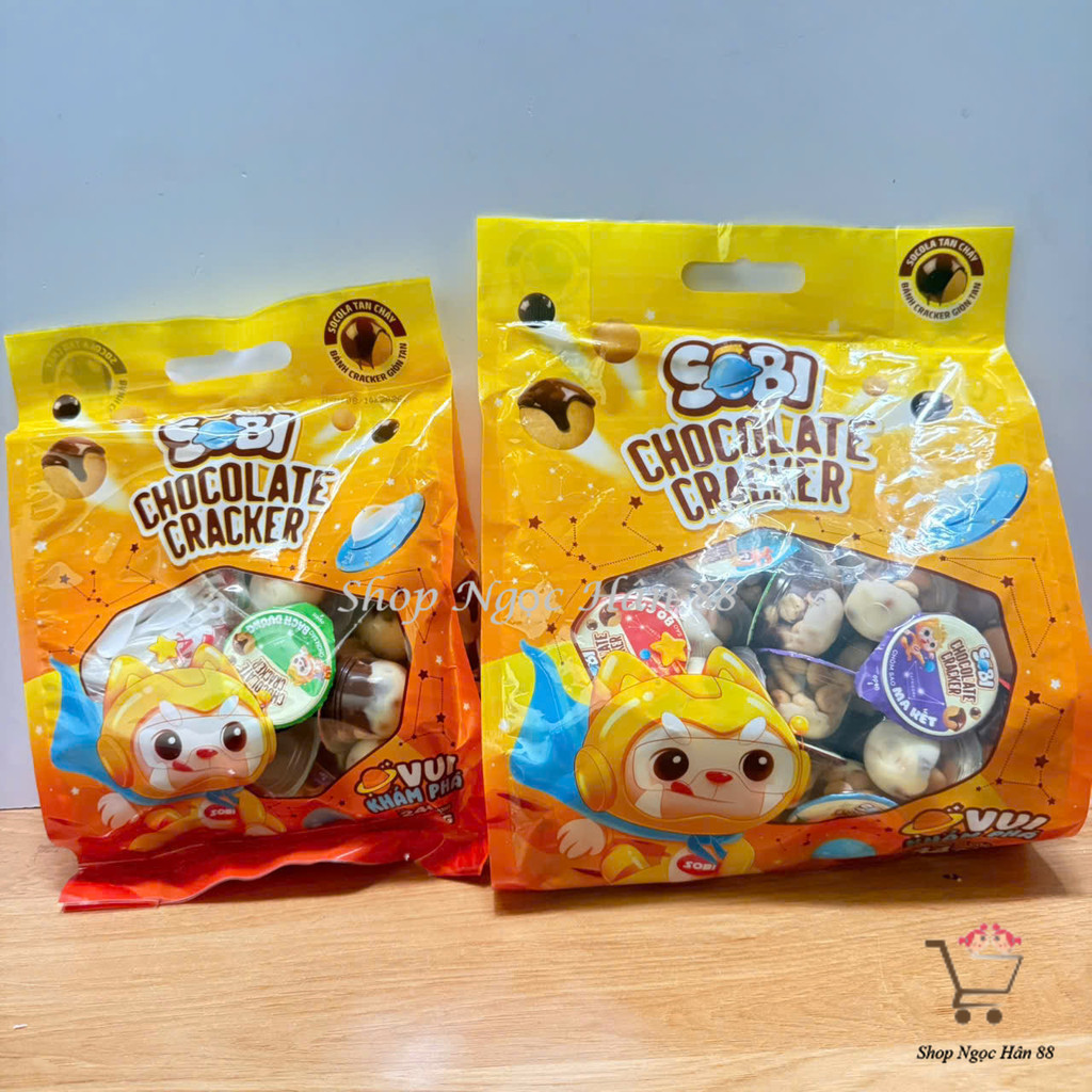 Kẹo sobi chấm socola gói 240g-420g