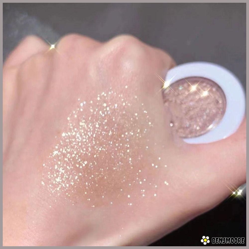 Phấn mắt màu tím BENJMOORE, Phấn mắt siêu sáng lấp lánh lâu trôi, Bling Bling Pearlescent Shimmer Ey
