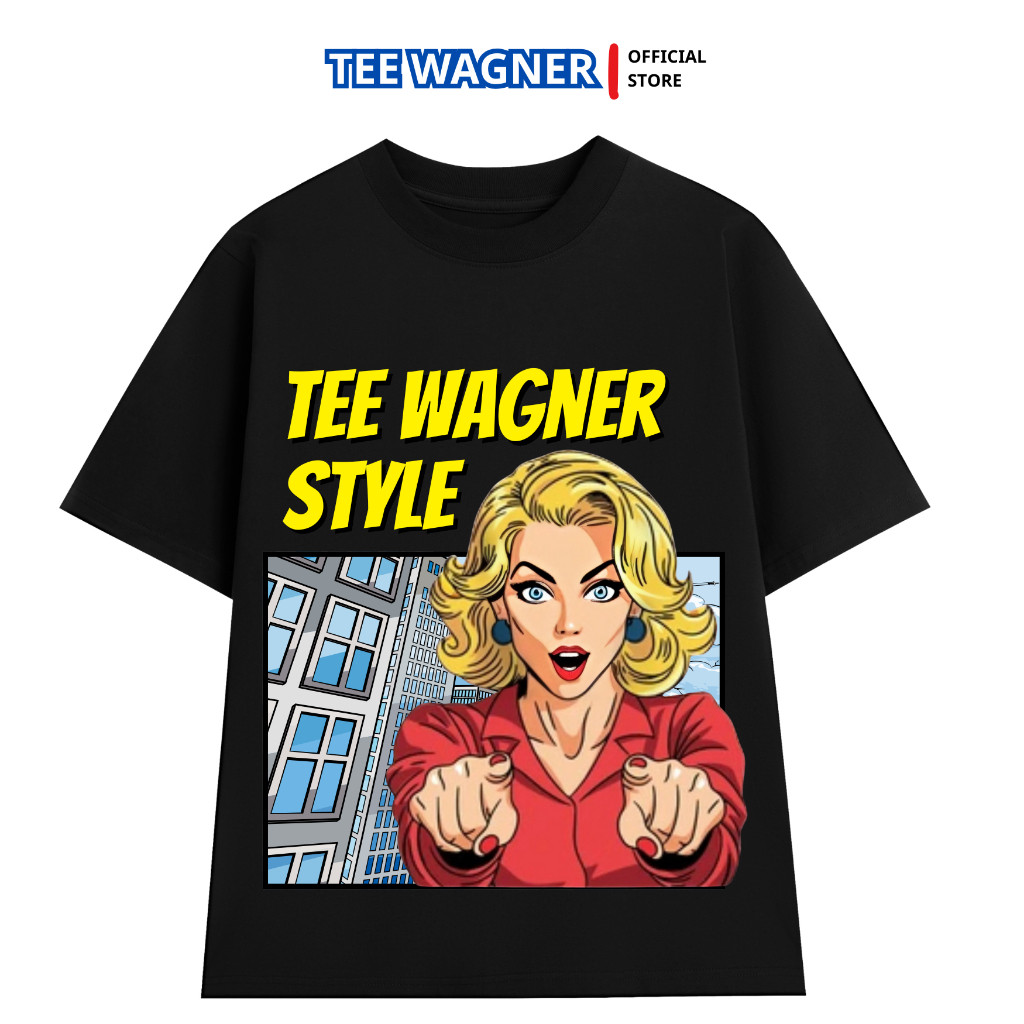 Áo Thun Unisex Nam Nữ Cotton Cao Cấp Nhân Vật Hoạt Hình ECOMIC -TEE WAGNER