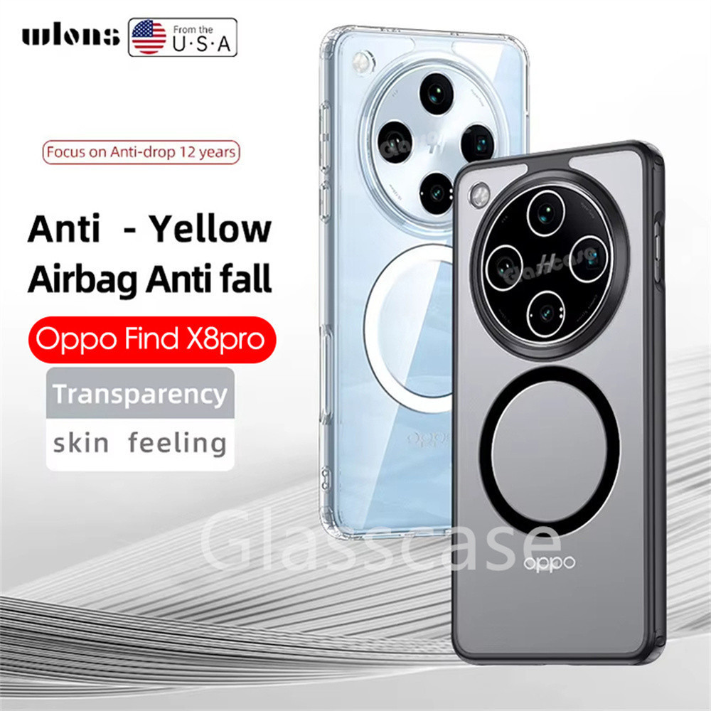8 Pro X8 Pro Find X8 Find X8 Pro Oppo Find X8 Pro Chống Trầy X8 Pro Ốp Điện Thoại Từ Mờ Trong Suốt B