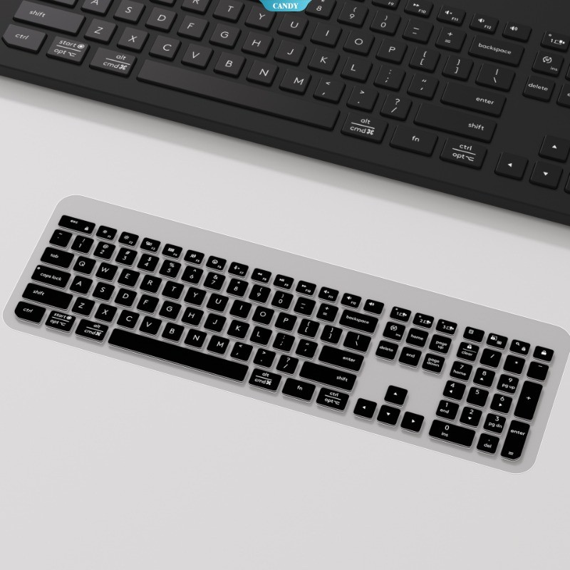 Miếng dán bảo vệ bàn phím chống bụi bằng silicon cho Logitech K950 - Tấm che bàn phím máy tính xách 