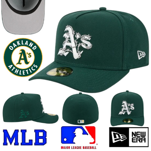Mũ bóng chày Oakland Athletics màu xanh - MLB