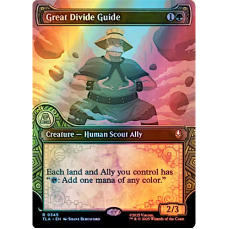 Magic the Gathering - Avatar: The Last Airbender - Great Divide Guide (Showcase) FOIL